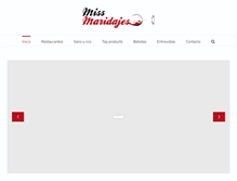 Tablet Screenshot of mismaridajes.com